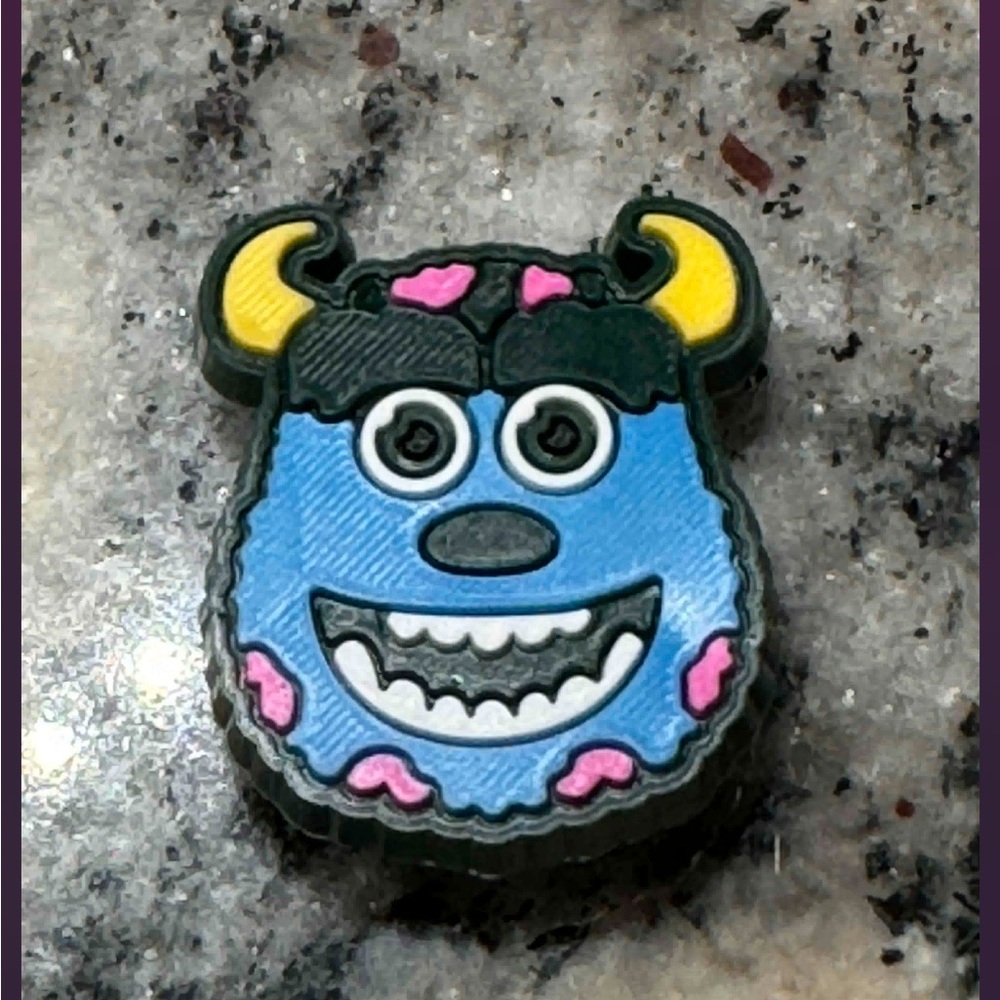 Monster inc sully croc charm Blue Monster Character